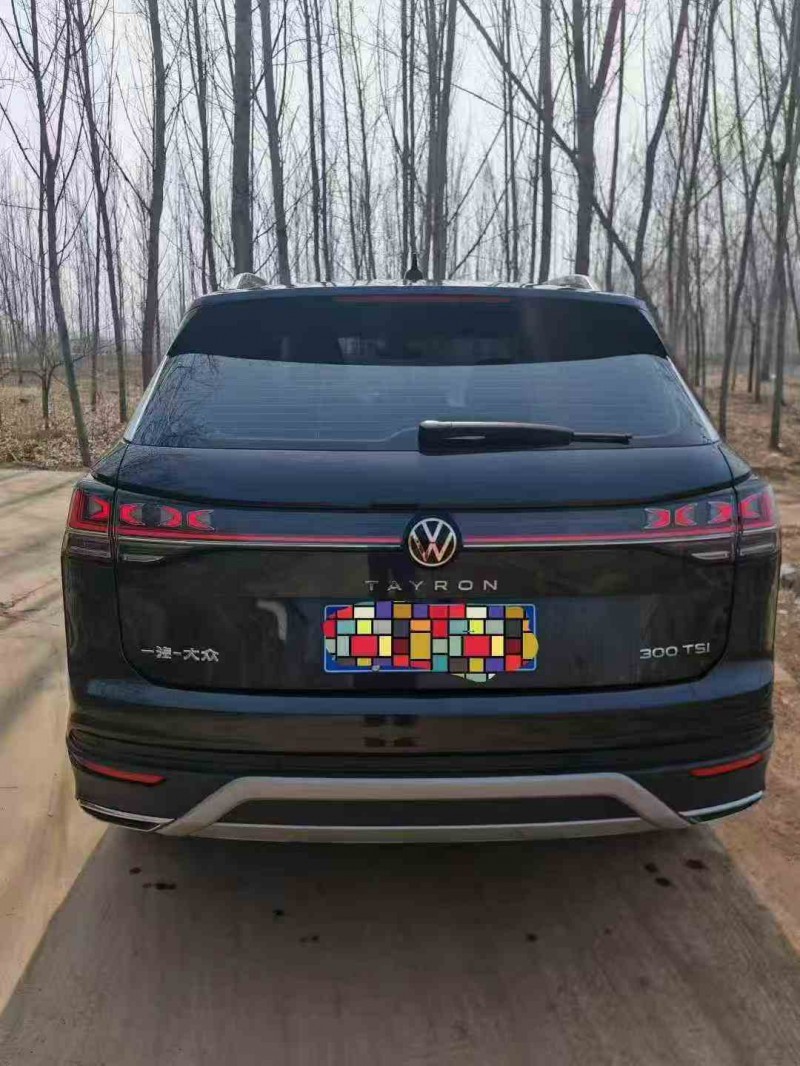 张家口25年大众探岳9