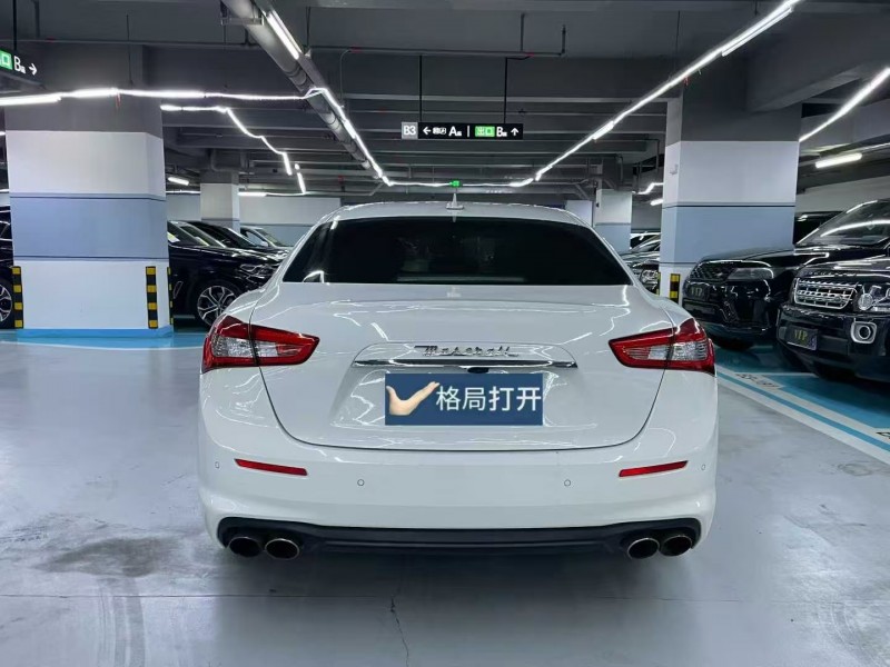 江門18年瑪莎拉蒂Ghibli9