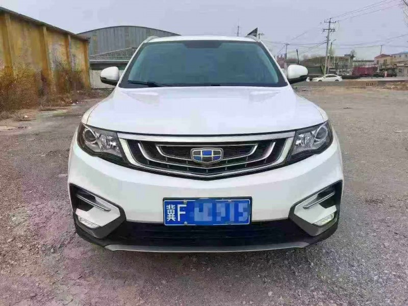 保定19年吉利博越1