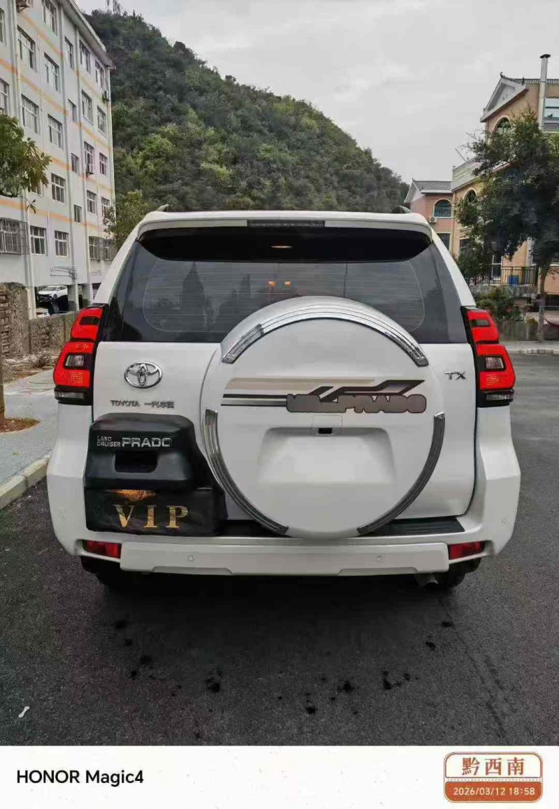 貴陽19年豐田普拉多8