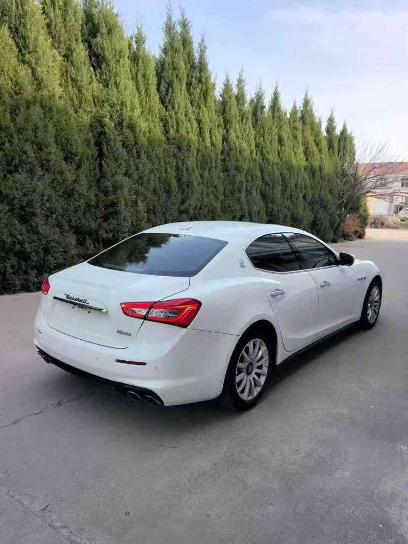 烟台19年玛莎拉蒂Ghibli7