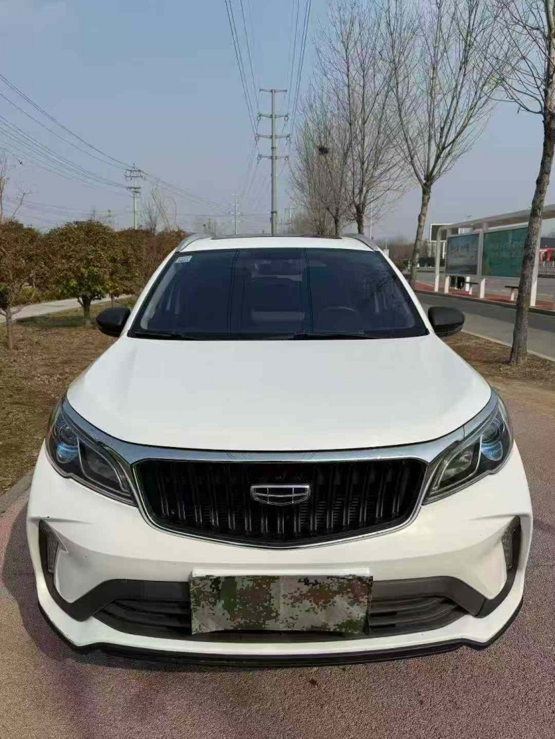 枣庄21年吉利远景1