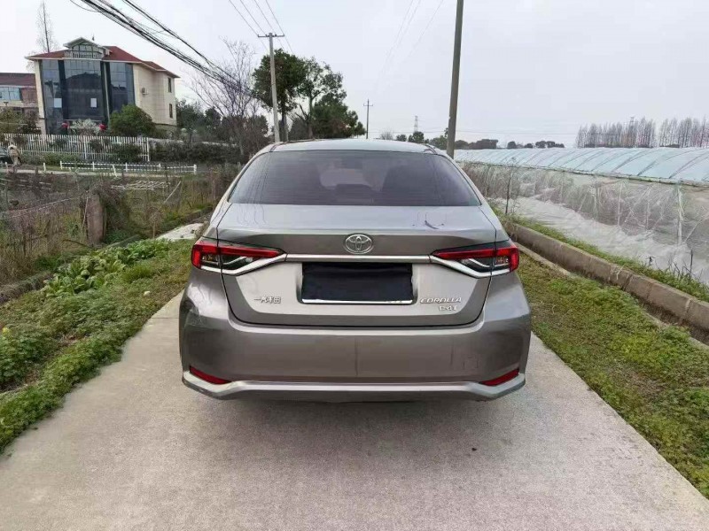 湖州21年豐田卡羅拉9