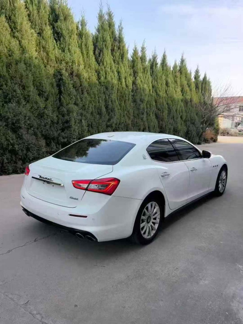 枣庄19年玛莎拉蒂Ghibli7