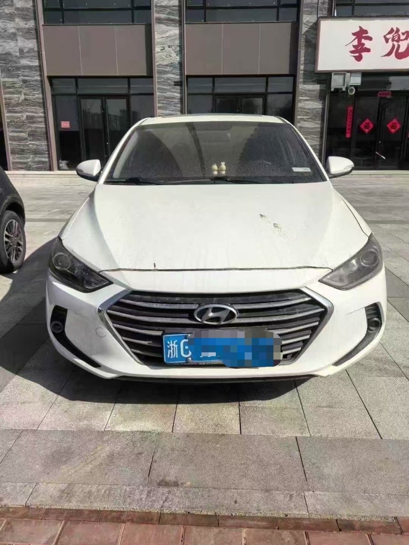 菏泽17年现代领动1