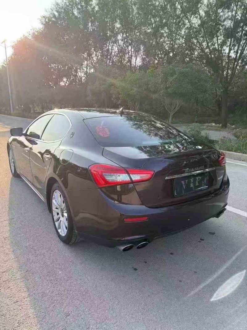 棗莊16年瑪莎拉蒂Ghibli8