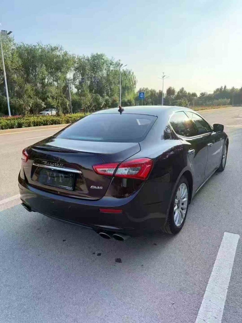 棗莊16年瑪莎拉蒂Ghibli9