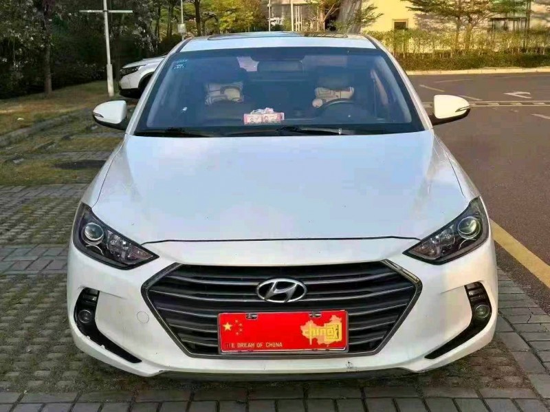 广州17年现代领动1