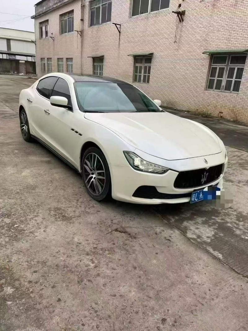 漳州16年玛莎拉蒂Ghibli2