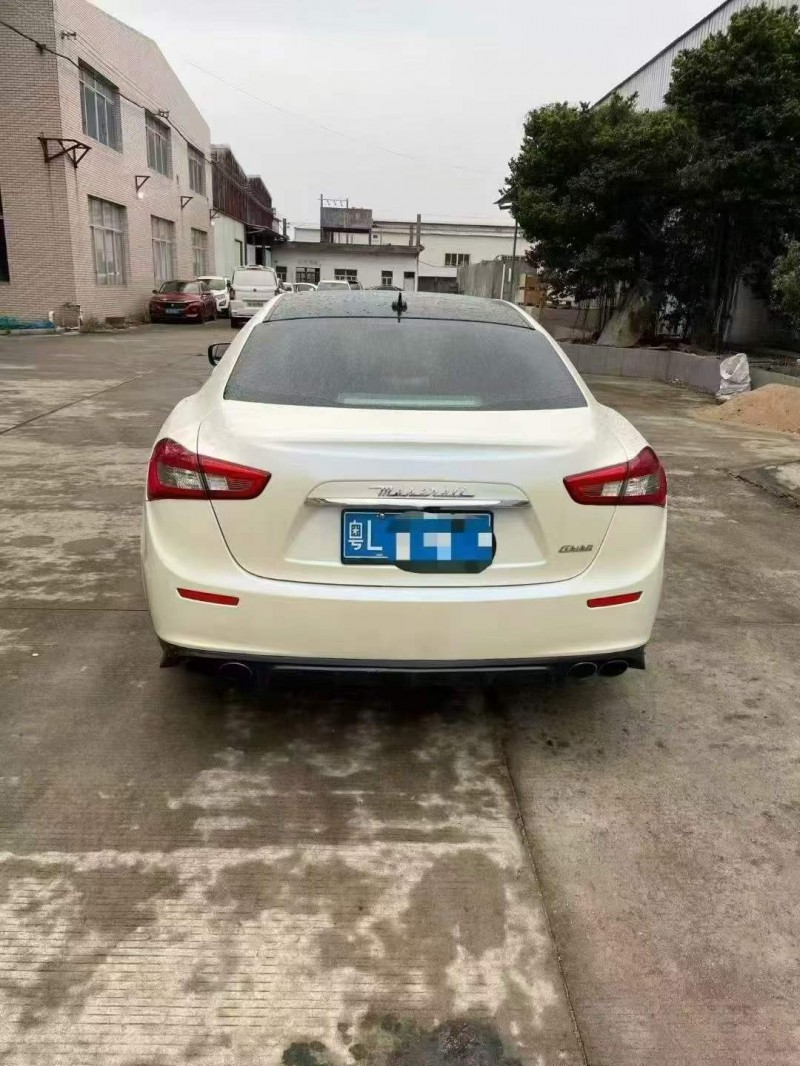 漳州16年玛莎拉蒂Ghibli9