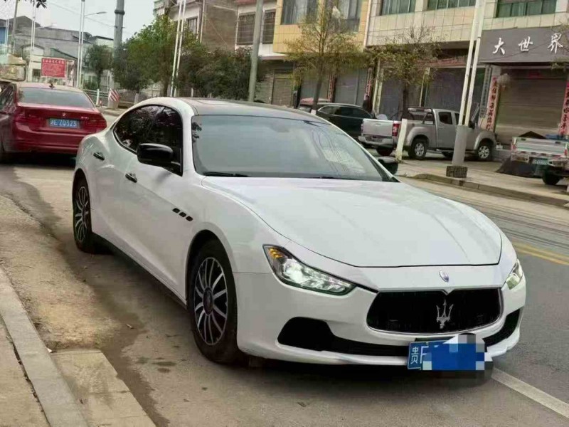 毕节16年玛莎拉蒂Ghibli2