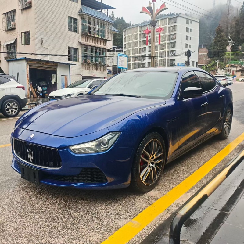 黔东南17年玛莎拉蒂Ghibli2