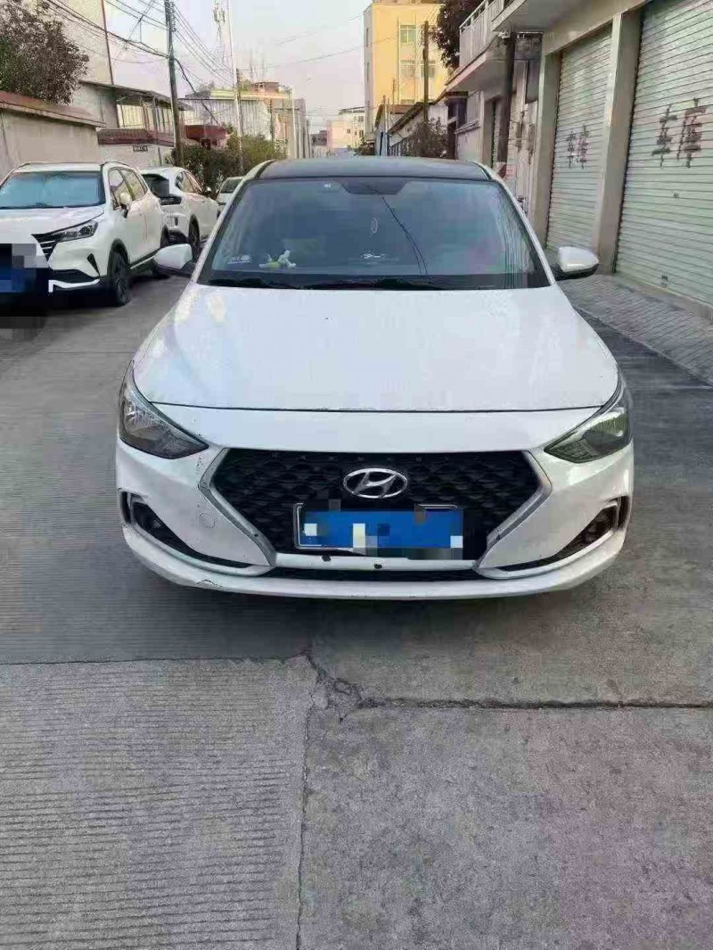 湛江19年现代悦动1