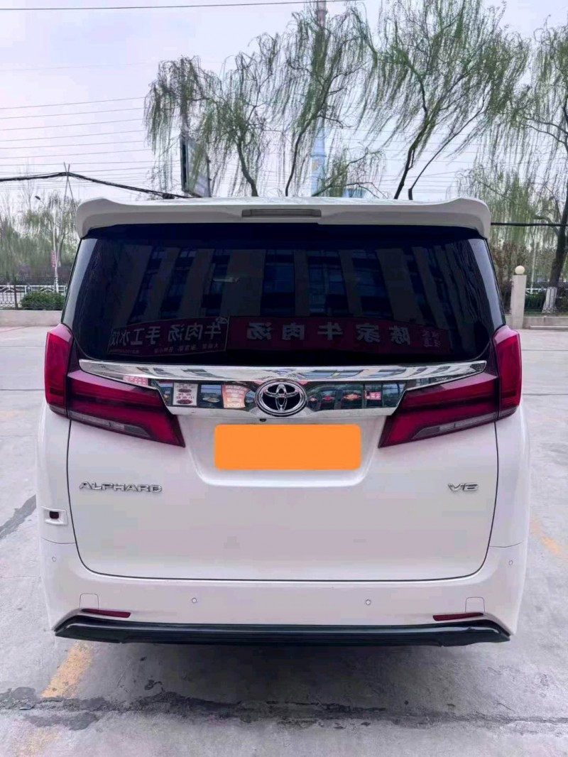 菏泽19年丰田埃尔法8