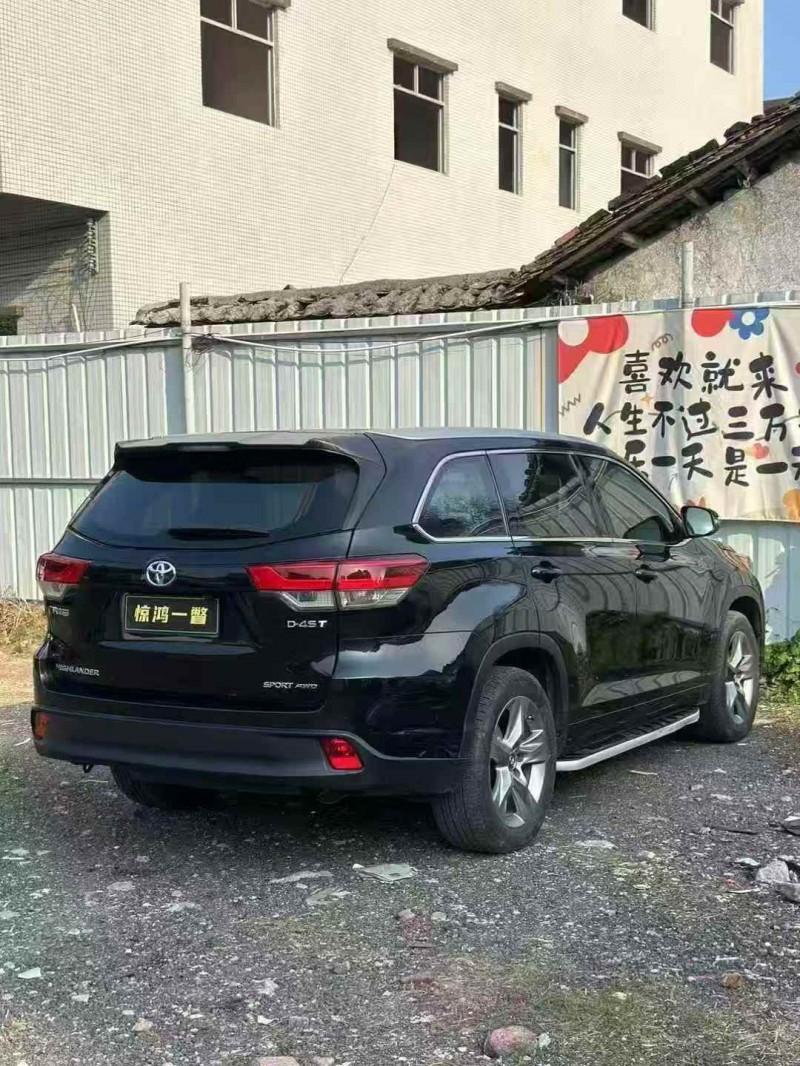 广州21年丰田汉兰达5