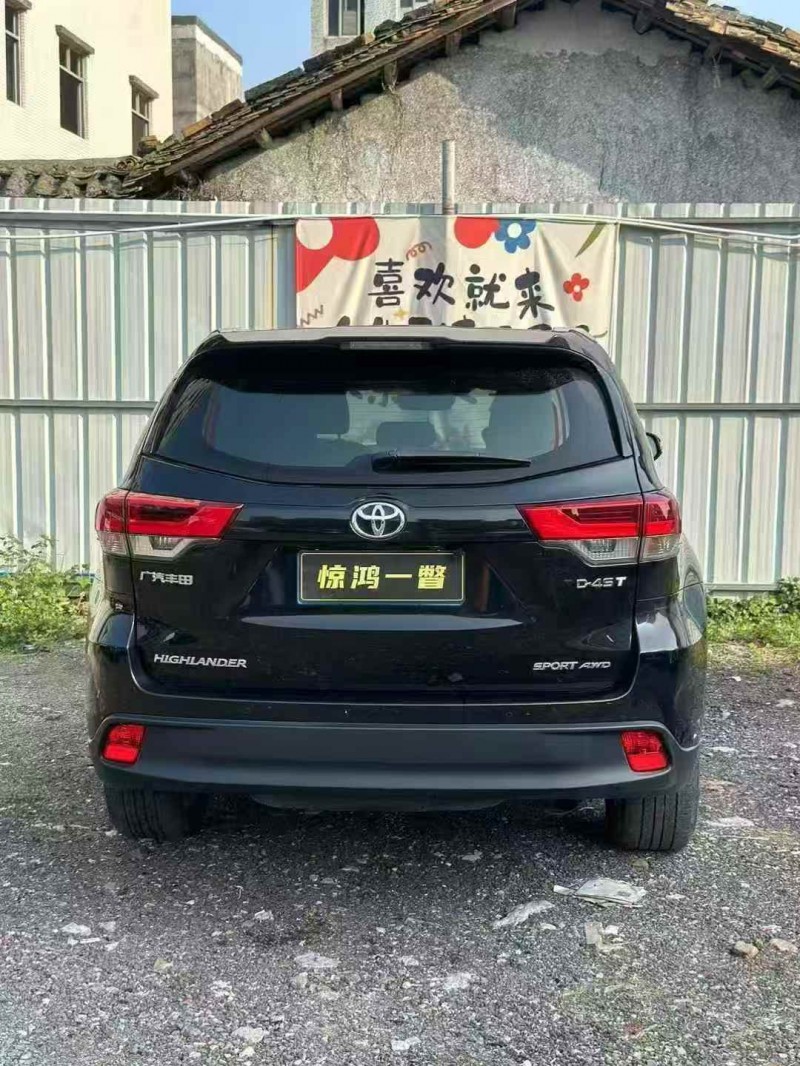 广州21年丰田汉兰达9