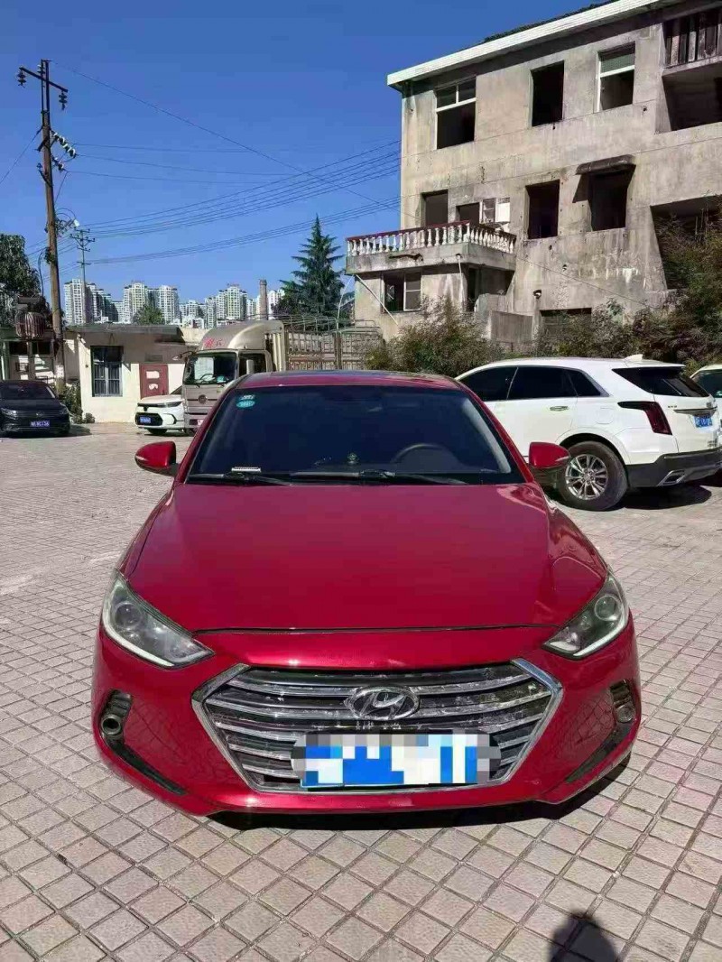 衡阳16年现代领动1