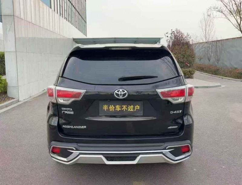 枣庄16年丰田汉兰达8