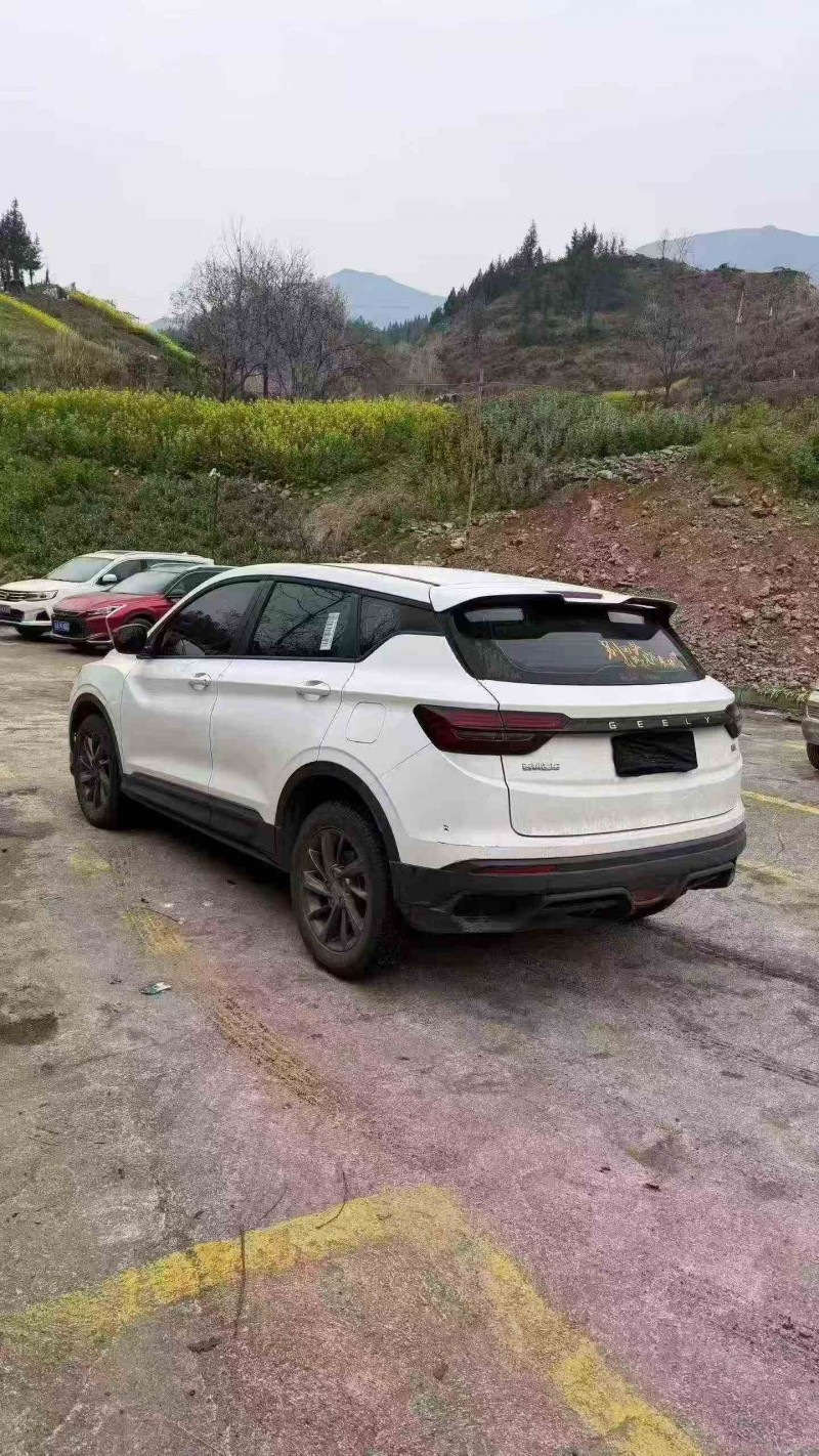 重庆25年吉利缤越7