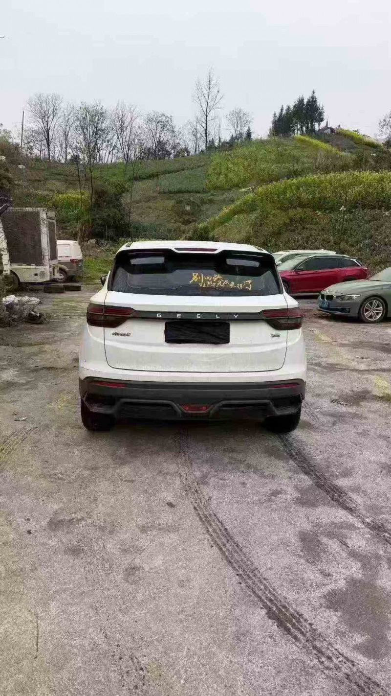 重庆25年吉利缤越8