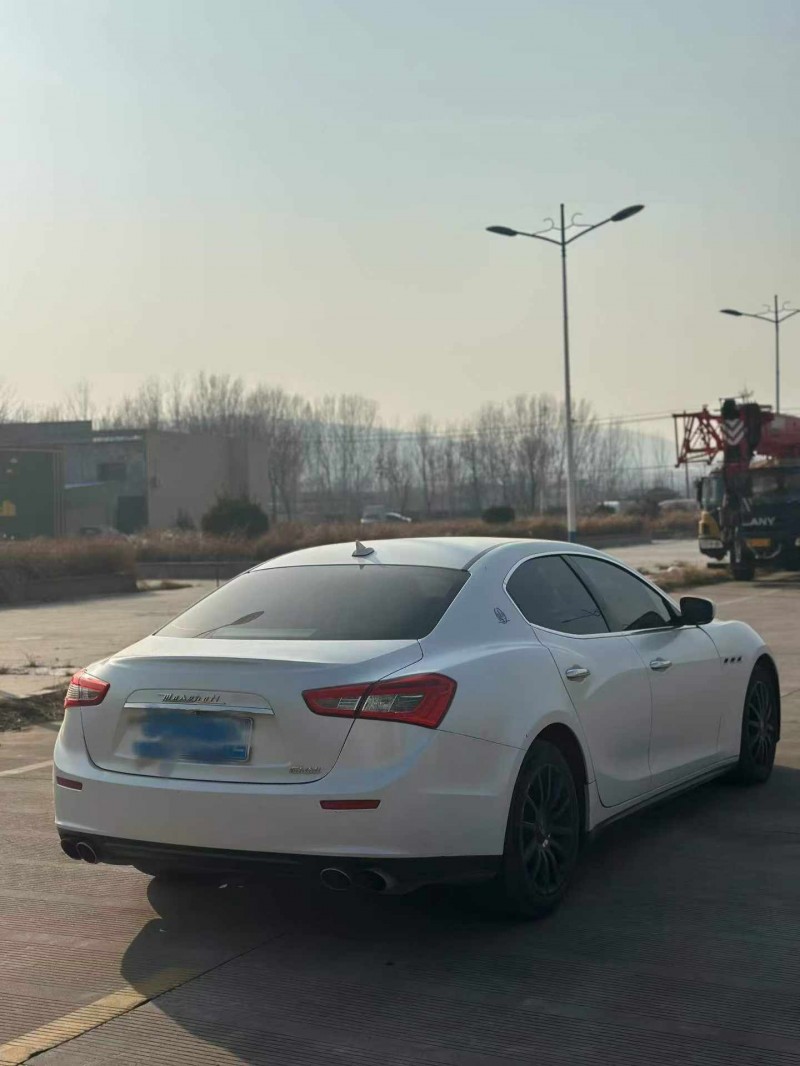 枣庄17年玛莎拉蒂Ghibli7