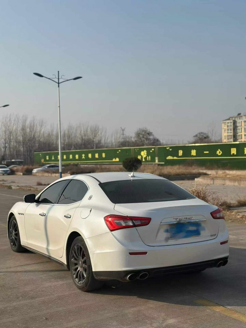 枣庄17年玛莎拉蒂Ghibli8