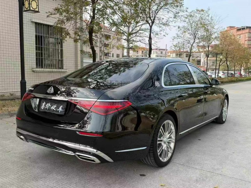 广州25年奔驰迈巴赫S级9