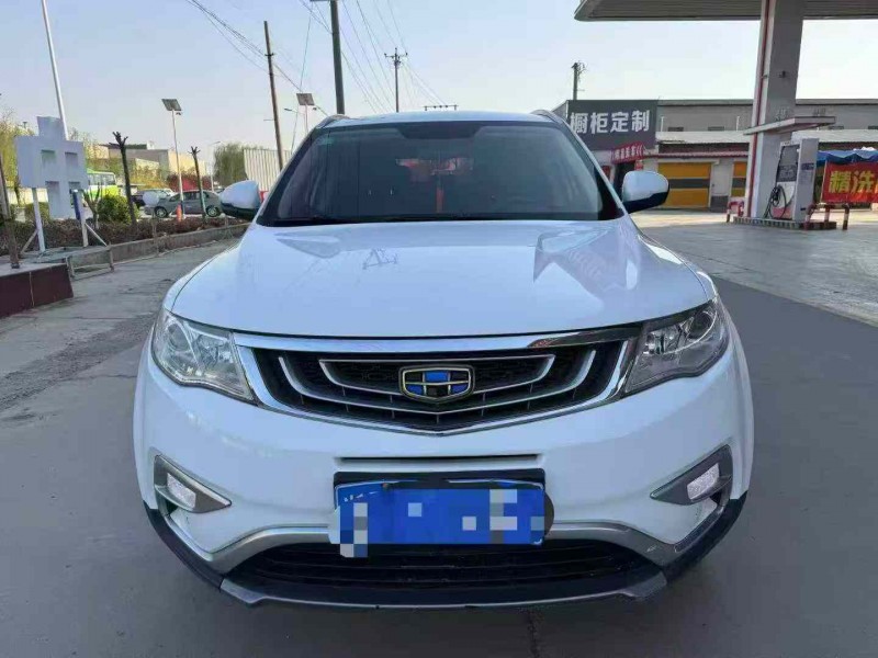 保定17年吉利博越1