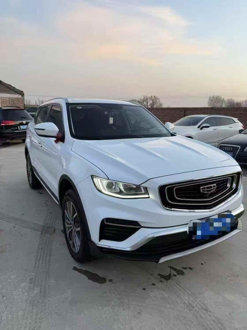 呼伦贝尔20年吉利博越3