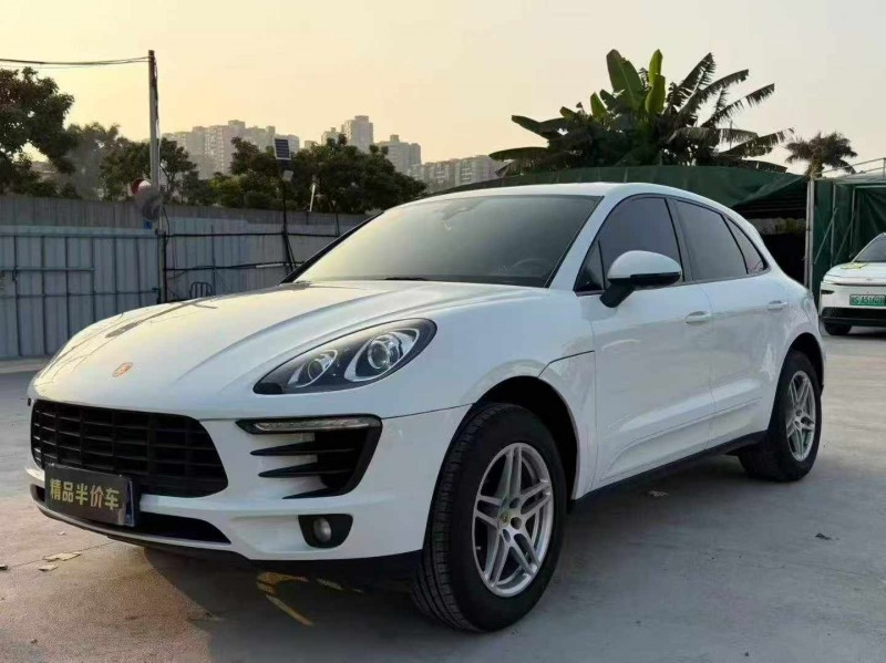东莞17年保时捷Macan3
