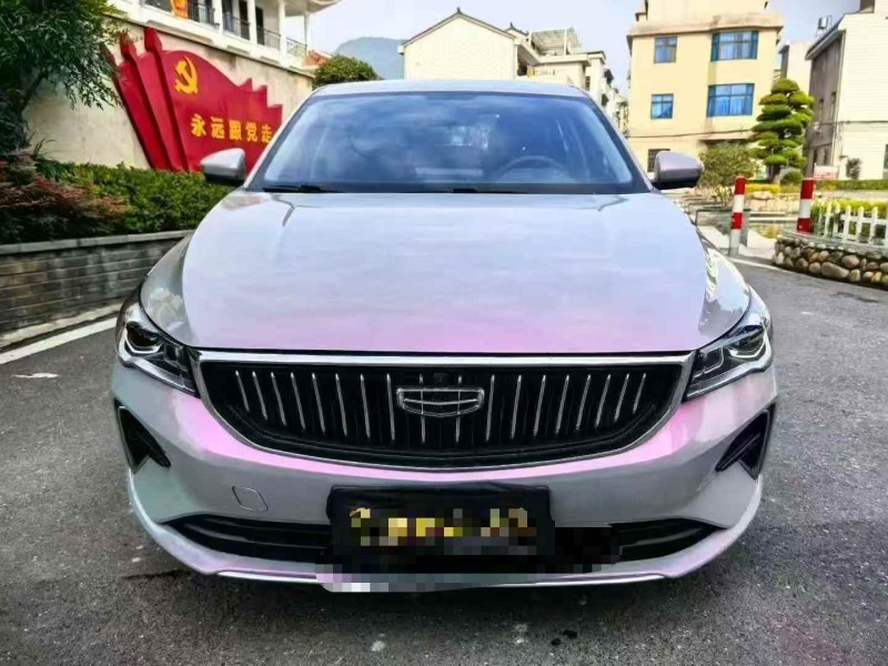 绍兴23年吉利帝豪1