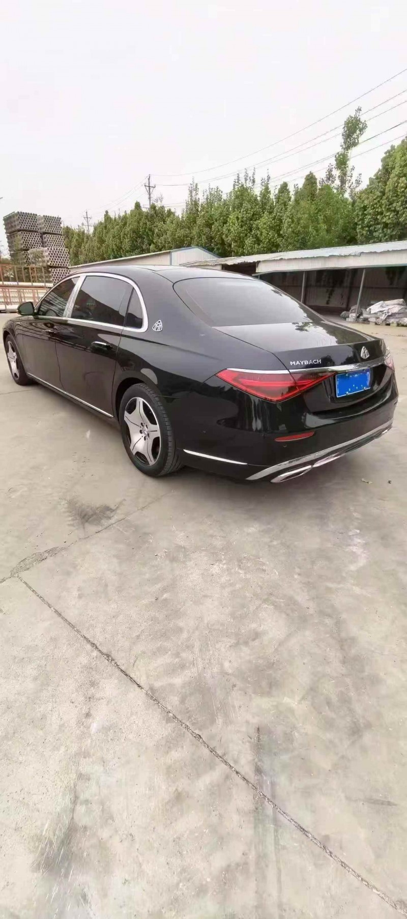 东营21年奔驰迈巴赫S级8