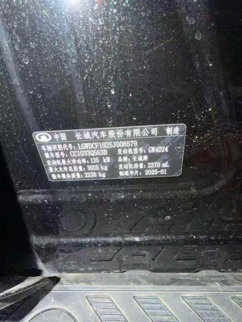 张家界25年长城汽车炮 皮卡7