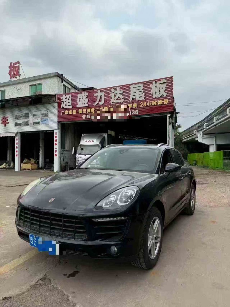 佛山17年保时捷Macan3
