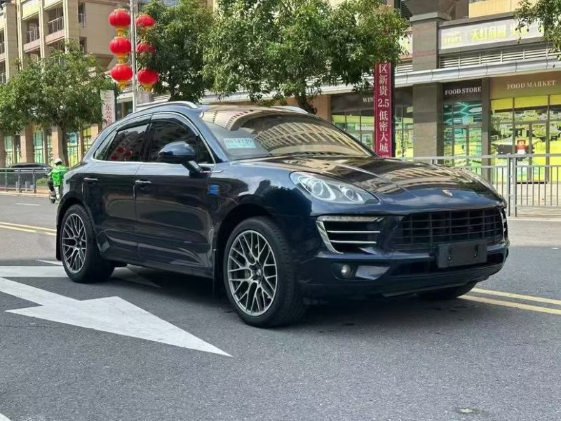 东莞17年保时捷Macan2