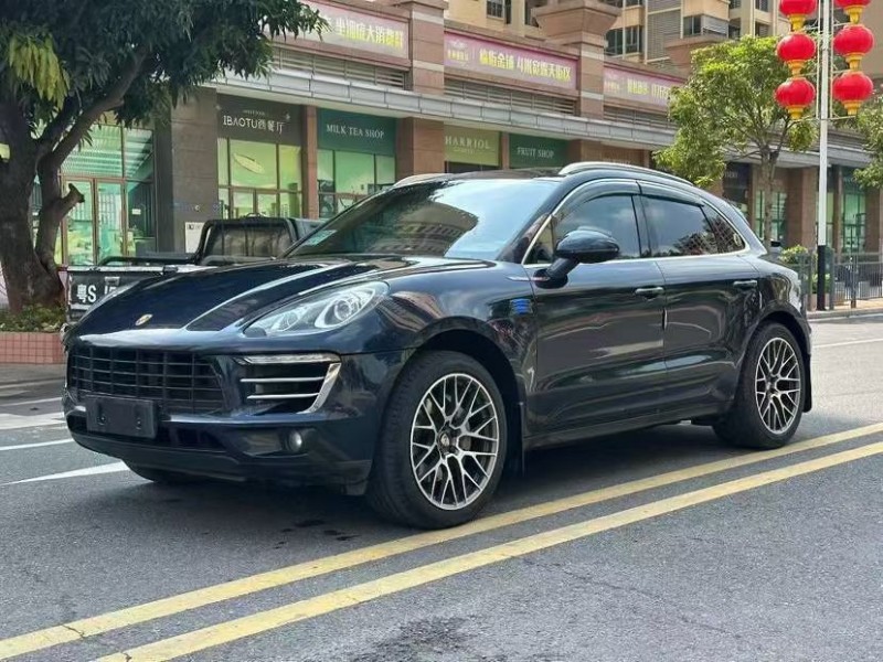 东莞17年保时捷Macan3