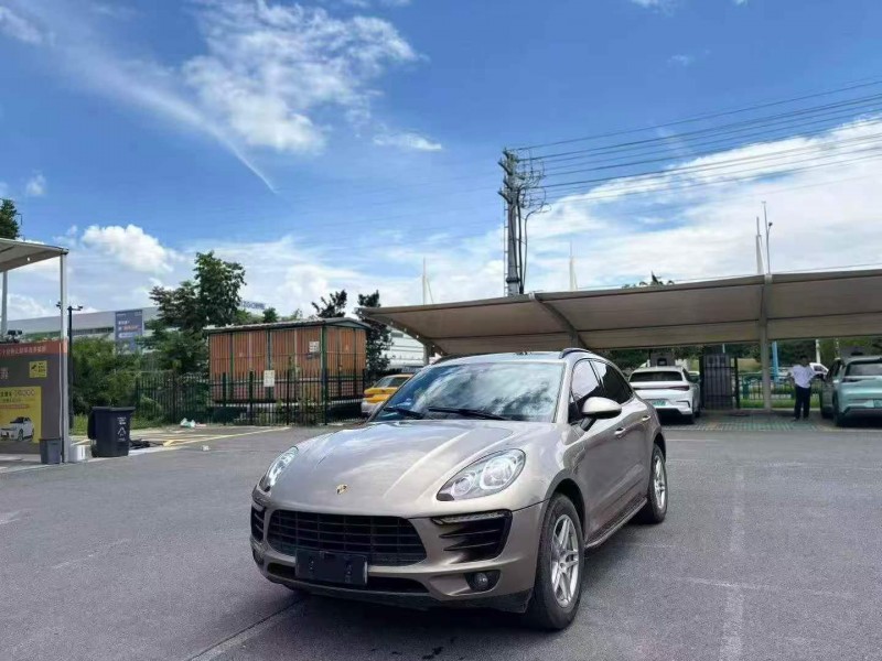 湖州17年保时捷Macan2