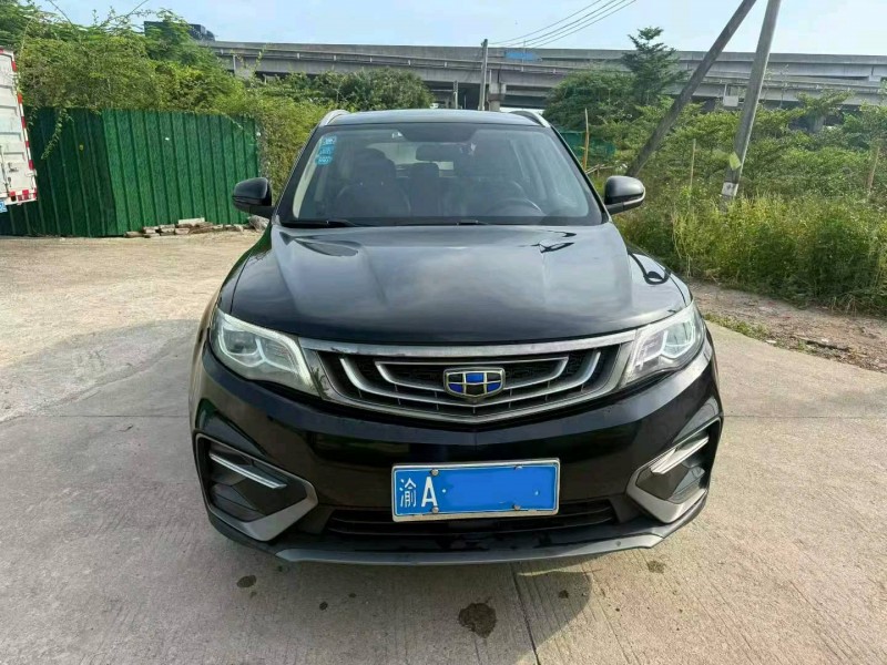 中山19年吉利博越1