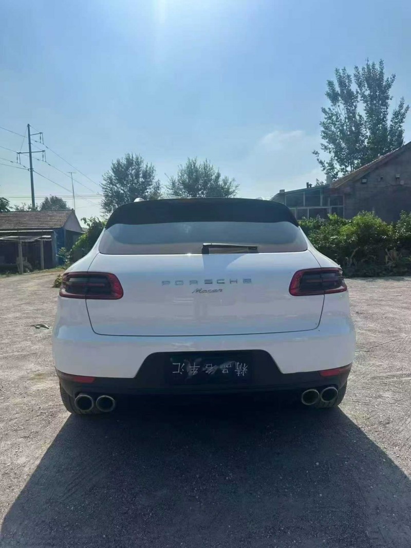 潍坊18年保时捷Macan8
