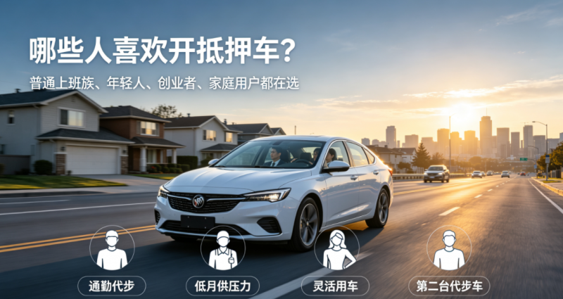 抵押车适合人群 抵押车适合人群