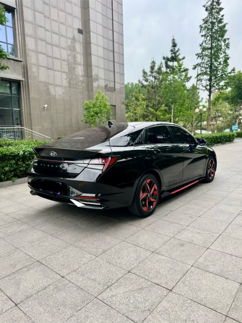 烟台22年现代伊兰特5
