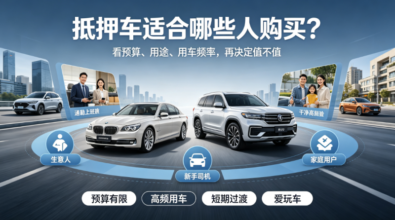 抵押车适合哪些人购买 抵押车适合哪些人购买