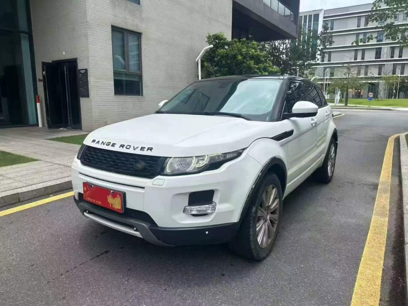 广州16年路虎极光2