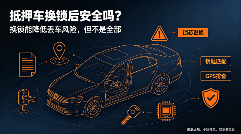 抵押车换锁后安全吗 抵押车换锁后安全吗