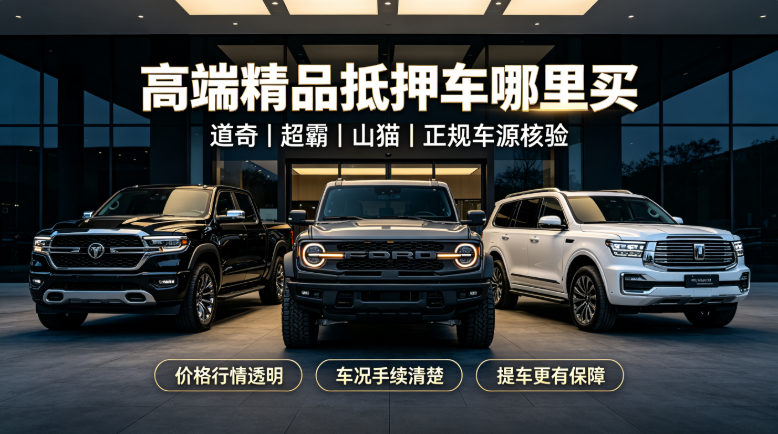 高端精品抵押车哪里买 高端精品抵押车哪里买