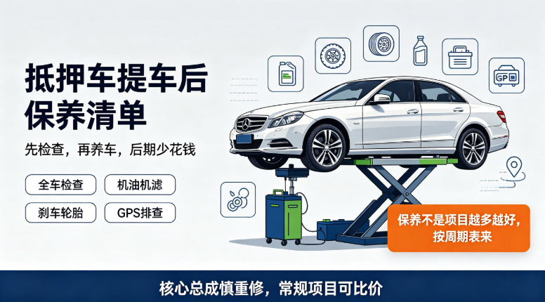 买完抵押车之后需要做什么