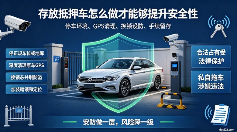 抵押车怎么杨安全 抵押车怎么杨安全