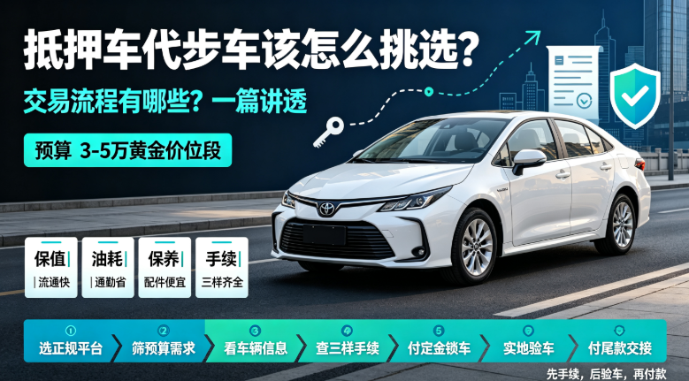 抵押车代步车该怎么挑选