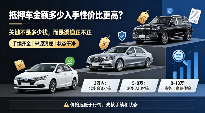 抵押车价格多少 抵押车价格多少