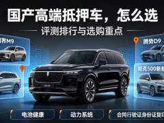 抵押車如何選購？國產高端抵押車評測排行